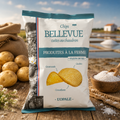 Chips Gaufré Bellevue L’Opale – Fleur de Sel de l’Île de Ré – 150 g