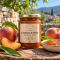 Confiture de Pêche Bio – Sans Sucre Ajouté – La Soleillerie – 200 g
