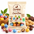 Coq’n’Choc Bio Multicouleurs – Version Pocket – Cocoripop – 50 g