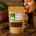 Fèves de Cacao Torréfiées à grignoter BIO du Pérou – CHOC-HOLA – 130 g