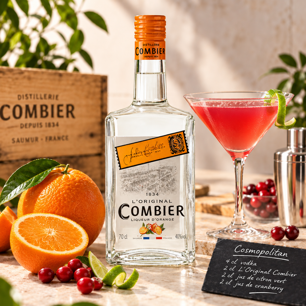 Le Triple Sec historique créé à Saumur en 1834 – Combier – 70 cl