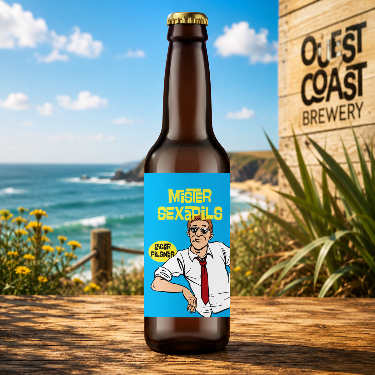 Bière Mister Sexapils – Pilsner – Ouest Coast Brewery