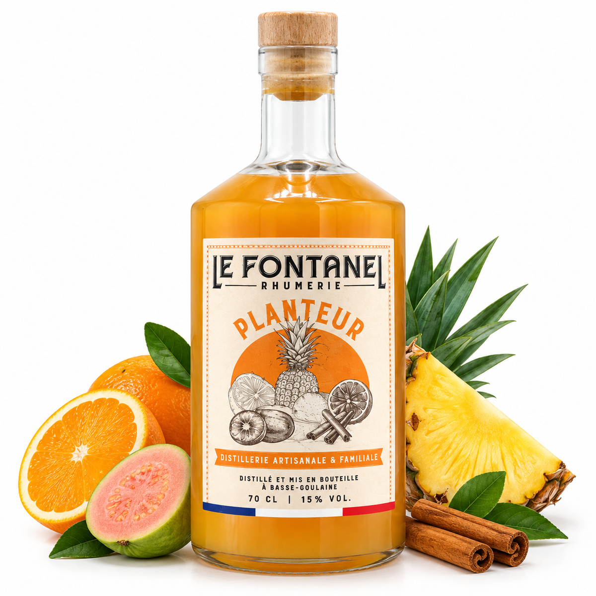Punch Planteur Nantais – Rhumerie Fontanel – 70 cl