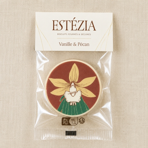 Biscuit artisanal Vanille et Pécan – Estézia – 20 g