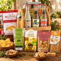 Coffret Apéritif Sans Alcool « La Tournée des Gourmands » – 6 Sodas Artisanaux, 5 Spécialités Salées et Porte-Bouteilles en Bois