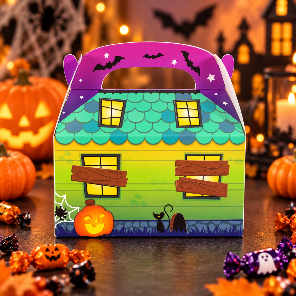 Coffret Halloween Enfant « La Maison Hantée des Gourmands » – Boîte Surprise