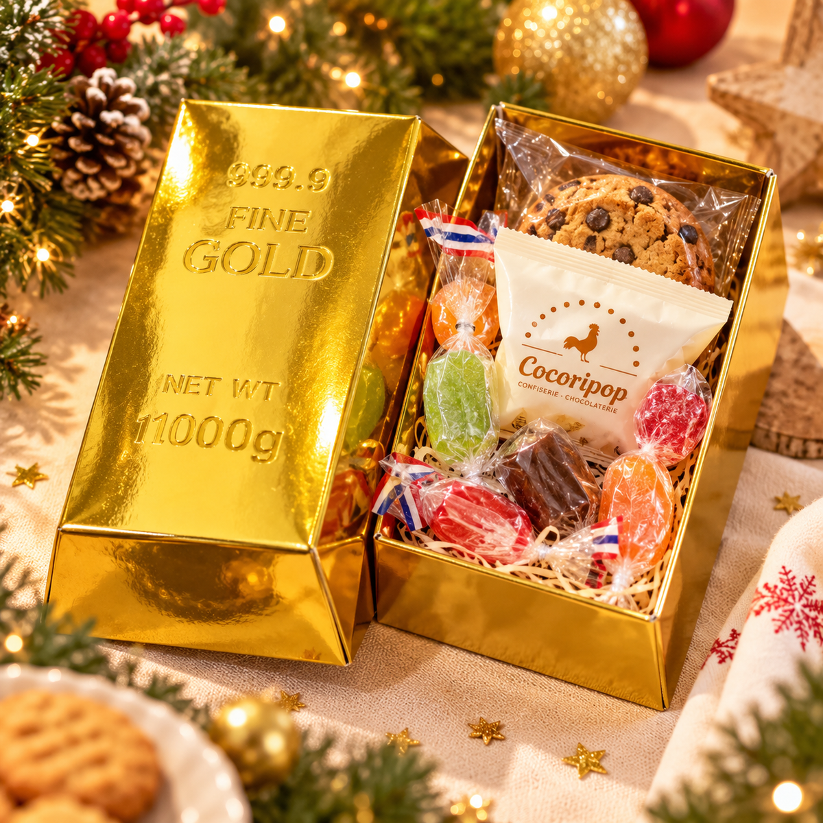 Le Lingot d’Or Surprise Gourmand – Un cadeau qui vaut de l'or